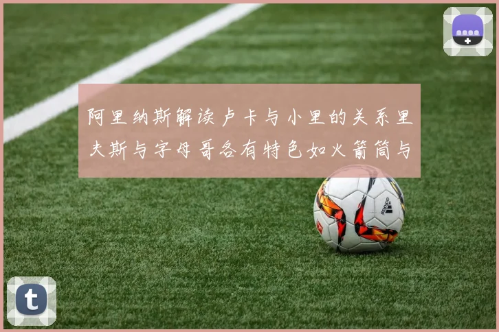 阿里纳斯解读卢卡与小里的关系里夫斯与字母哥各有特色如火箭筒与手枪